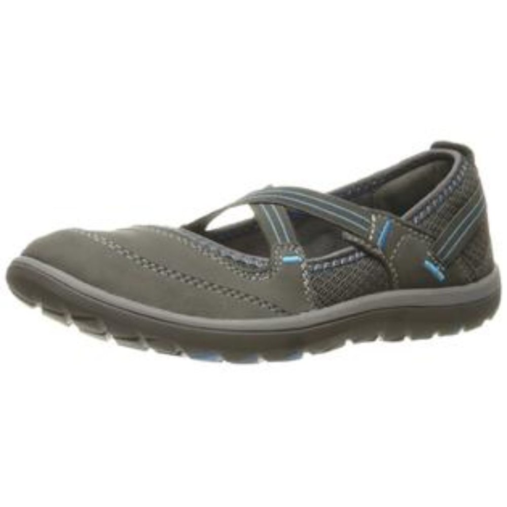 Clarks Privo Soft Cushion 9W Aria Mary Jane Sport Flat Walking Shoes